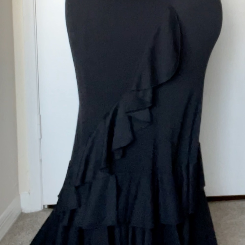 🖤 Black Mermaid Flamenco Skirt 🖤